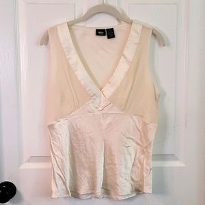 Silk tank top